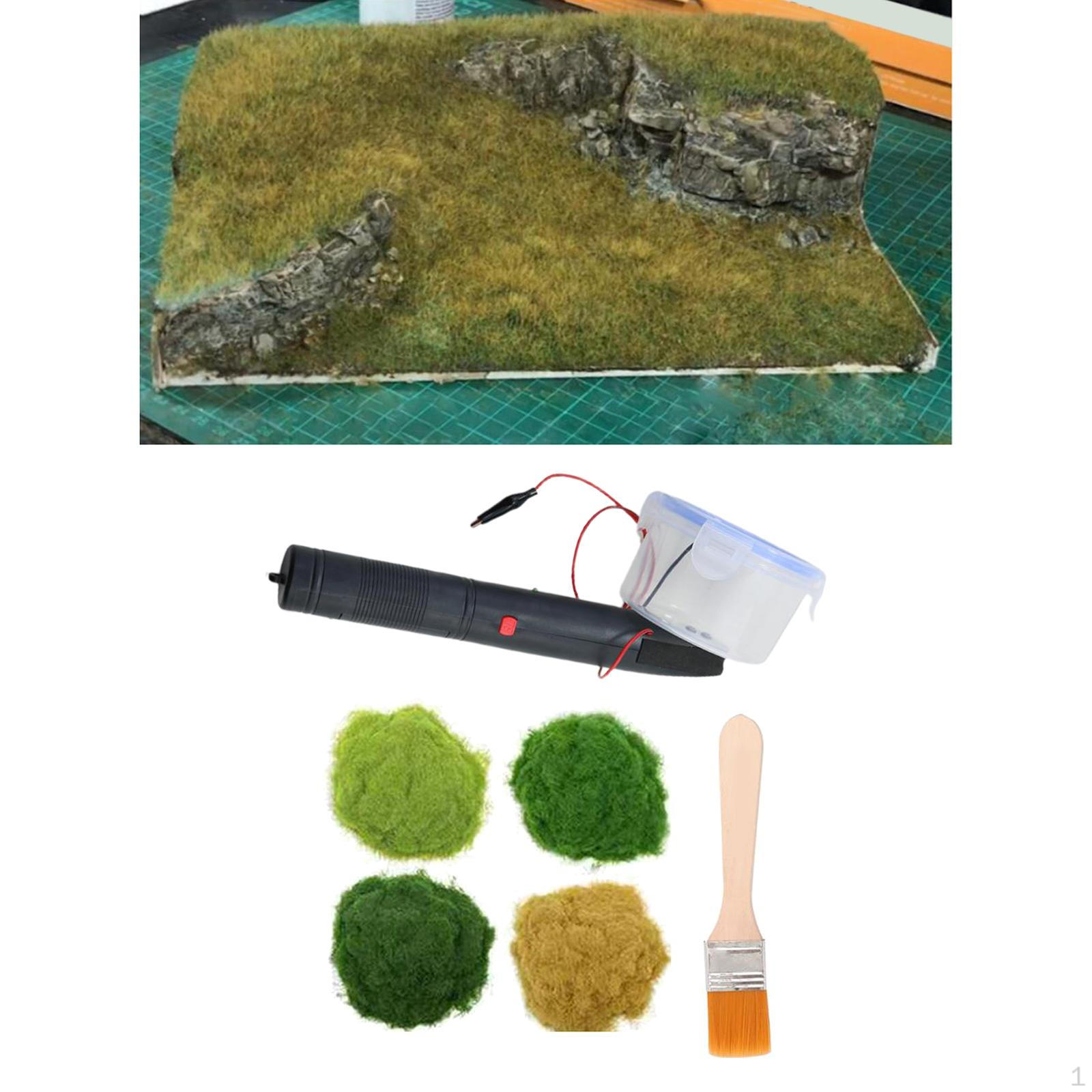 

Усовершенствованные наборы для флокирования травы сильной мощности, ручные аксессуары для хобби, электромашина для 4 Grass powder