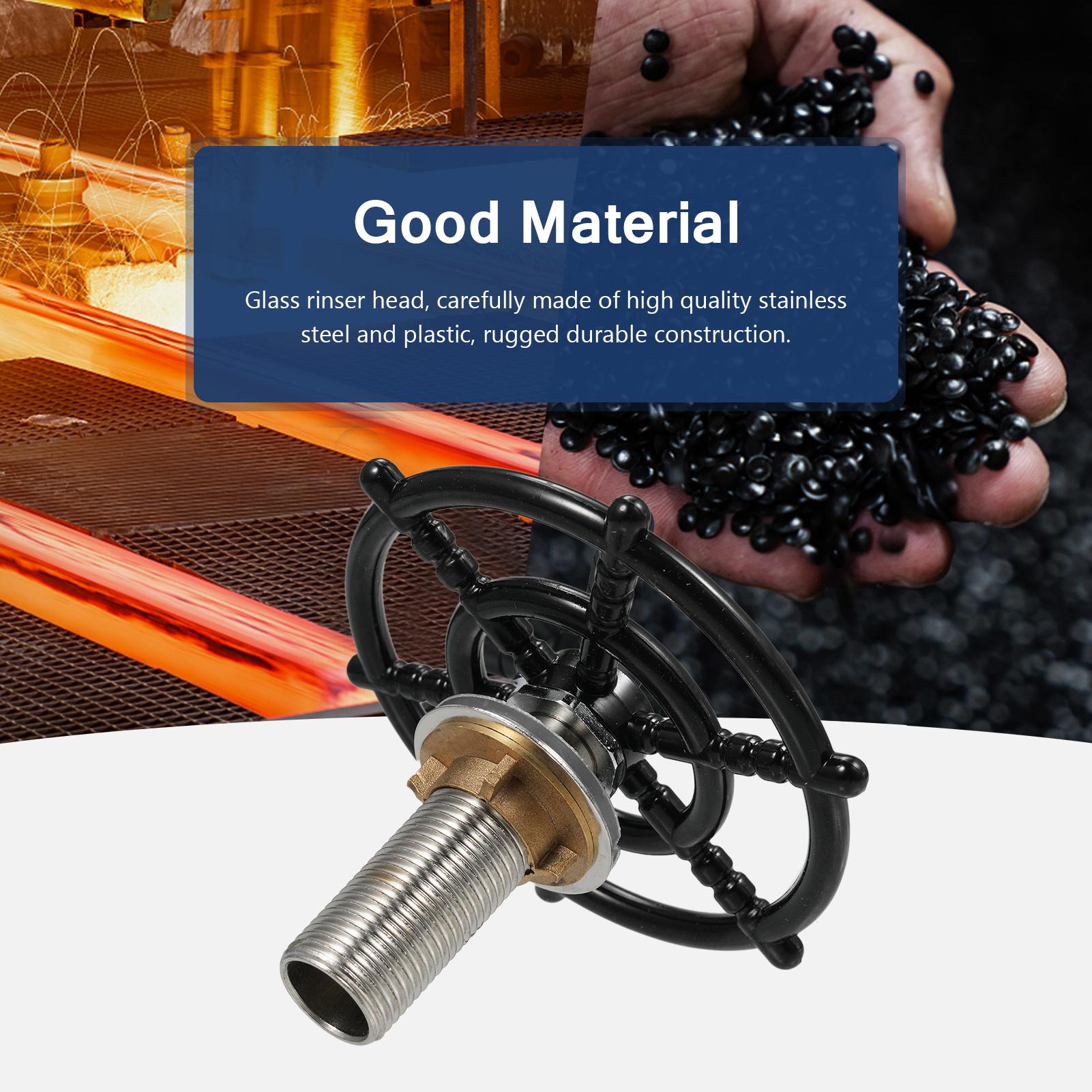 

Ополаскиватель для стекла Бар Ополаскиватель для стекла Головка крана Аксессуары для кухонной мойки для пивной чашки Стеклянная бутылка