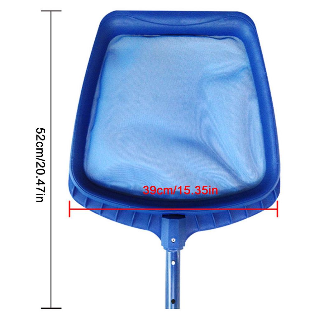Deep Bag Cleaning Nets Heavy-duty Spa Rubbish Nets Frame Pools Skimmer Net for Swimming Pool for Telescopic Pool Pole Supplies