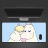 Moomin Art Mouse Pad, Large Gaming Desk Mat, Non-slip XXL Mousepad for Laptop & Tablet, Mini PC Playmat with Stitched Edges