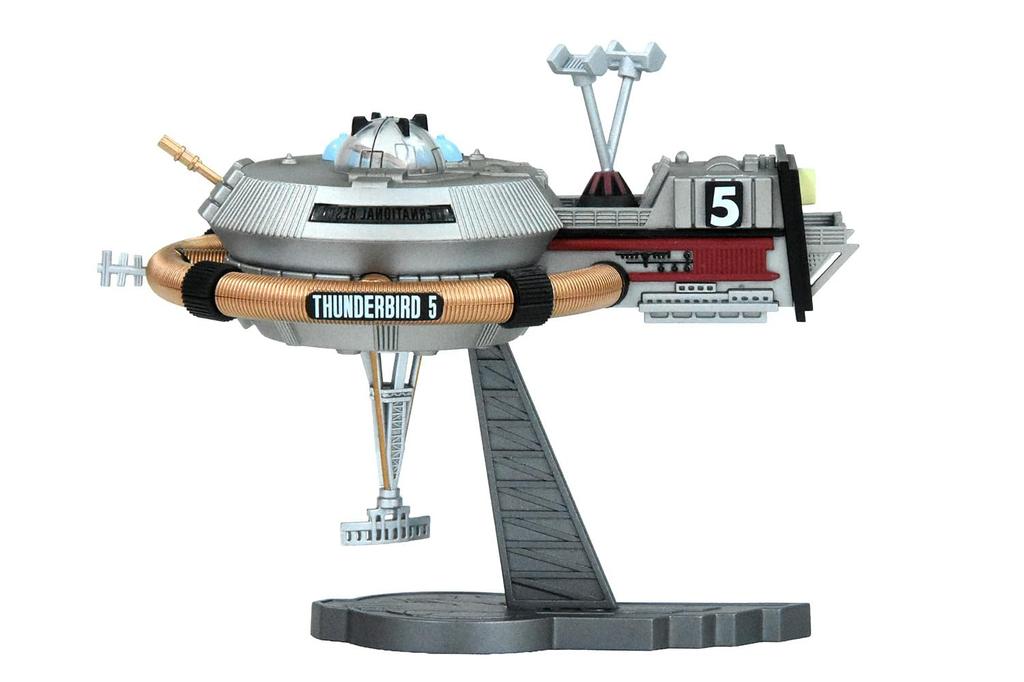 BellFine Thunderbird 5 Commemorative 110mm 72mm 73mm ABS BF397 Model, Approx. (Length) / (Width) / (Height), Non-scale, plastic, Painted, Assembled,