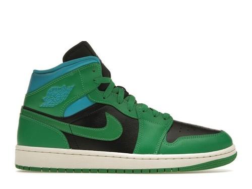 Jordan 1 Mid Lucky Green Aquatone W - BQ6472-033 EU 40