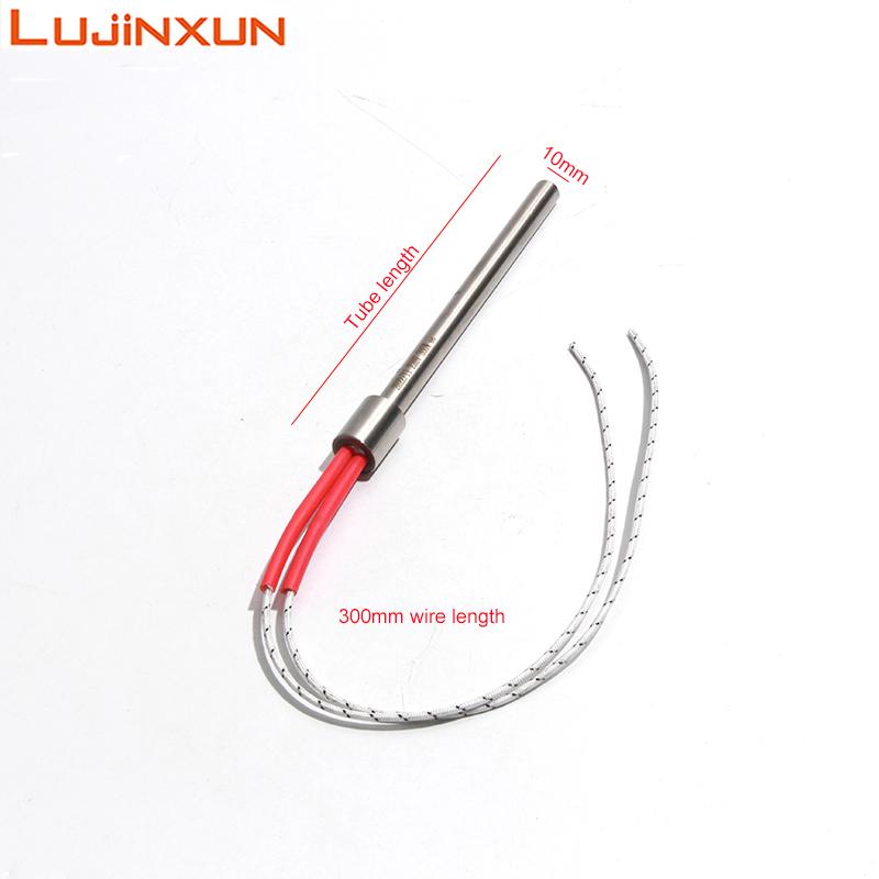 

LUJINXUN 220V 300W Igniter Hot Rod Pellet Heating Tube 10X100mm-180mm for Wood Pellet Fireplace Grill Stove Replacement 1PC 220V