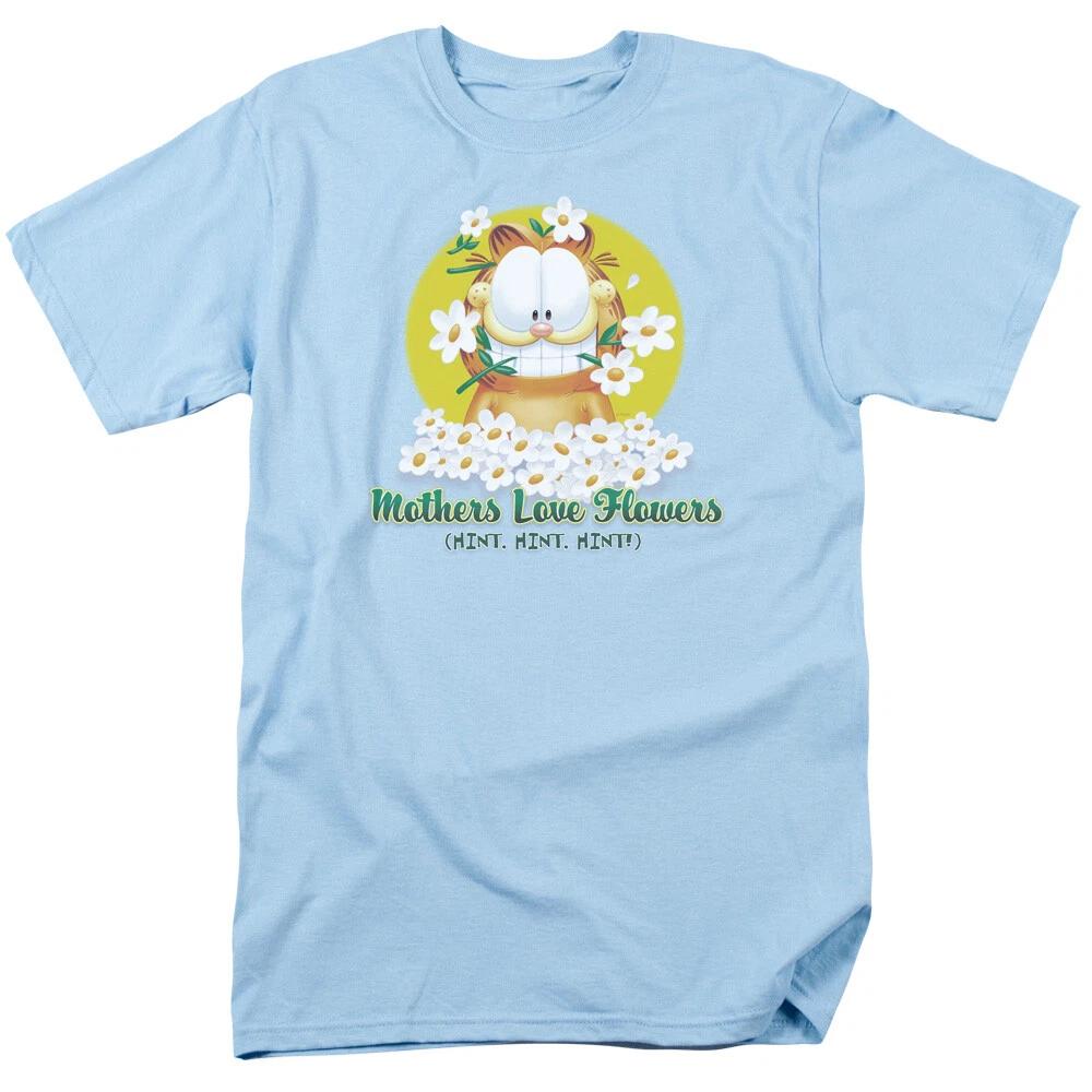 Garfield  Mothers Love Flowers  T-Shirt 4XL