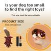 Pet Chew Toy With Plush Material For Small Dogs And Puppies