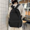 Large-capacity Backpack, Double-shoulder Bag, College Style, Simple and Elegant Schoolbag