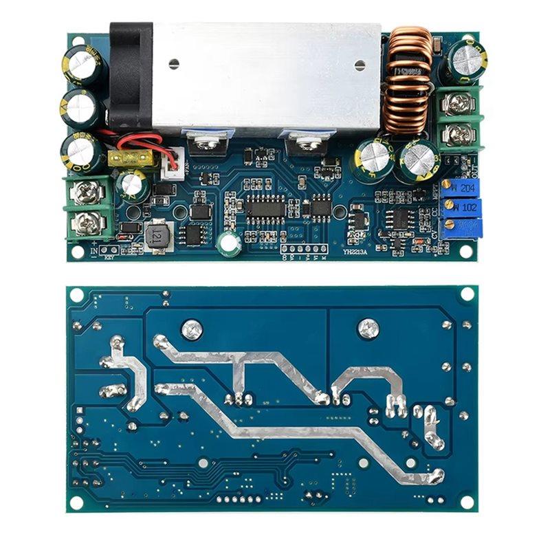 ABUO-CC CV MPPT Solar Charging DC-DC Buck Converter Module 10-75V Input To 2-60V Output 20A Adjustable Step-Down Module