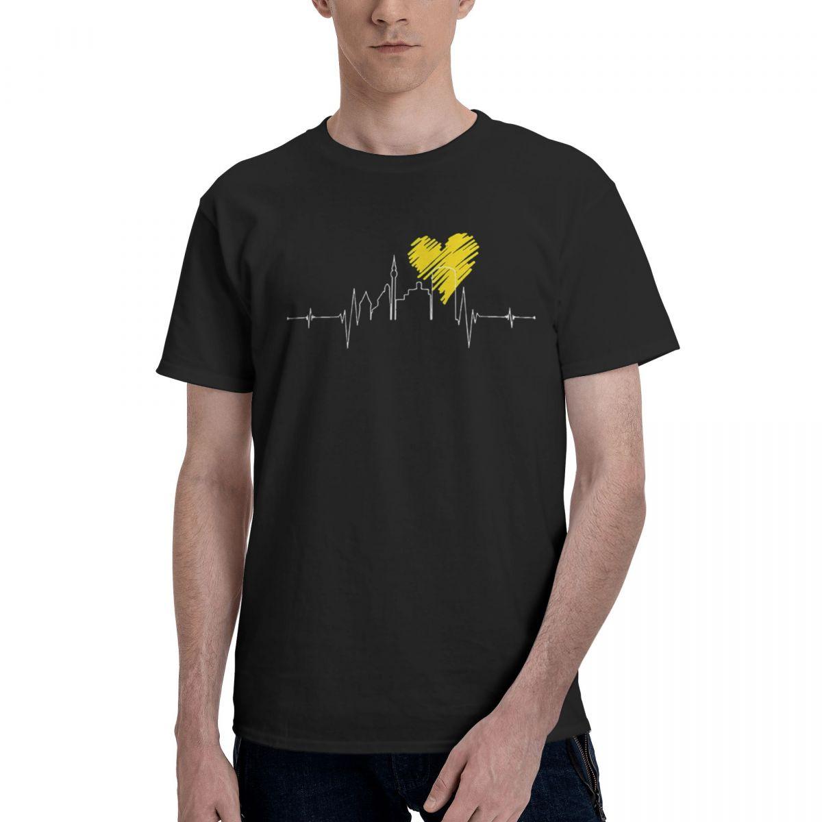 Dortmund Skyline Ruhrpott Ruhr Area Gift City Of Dortmund 100 Cotton Casual Breathable Confortable Men Top Funny Ugus TShirts... S разноцветный