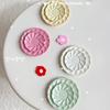 Nordic Style Miniature Candy Color Dollhouse Dining Plate Toy Ornament (D592)