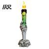 Flameless Flickering Candle Lamps Halloween LED Ghost Light, Spooky Hand Lamp Secret Room Scary Decor Tabletop Decor, Horror Light for Party