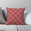 Pink Brown Checkerboard Square Pillowcase Polyester Linen Velvet Printed Zip Decorative Pillow Case Home Cushion Case