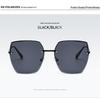Women's Frameless Fashion Gradient Sunglasses - Sunshade & UV Protection