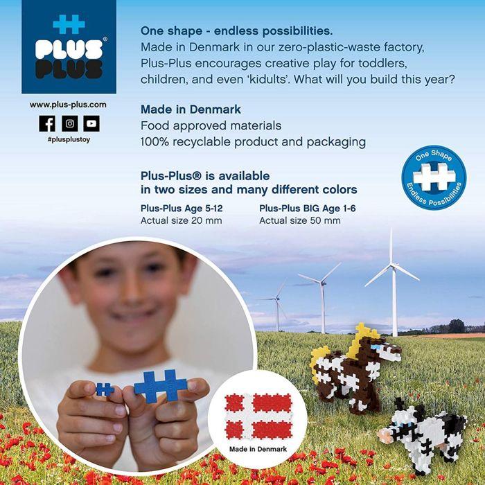 Jeu éducatif - construction plus plus - pack mini basic 300 pièces - mixte - a partir de 6 ans