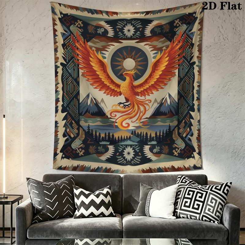 Tribalism animal Wall Tapestry Aesthetic Wall Hanging Printed Fabric Blanket Decorative Tapestries for Bedroom Living Room Home Decor