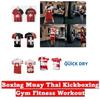 Switzerland Swiss T-shirt MMA Boxing Muay Thai National Flag Print 3D Training Unisex Women Men Quick Dry Fitness Gym Sport Workout Casual Streetwear