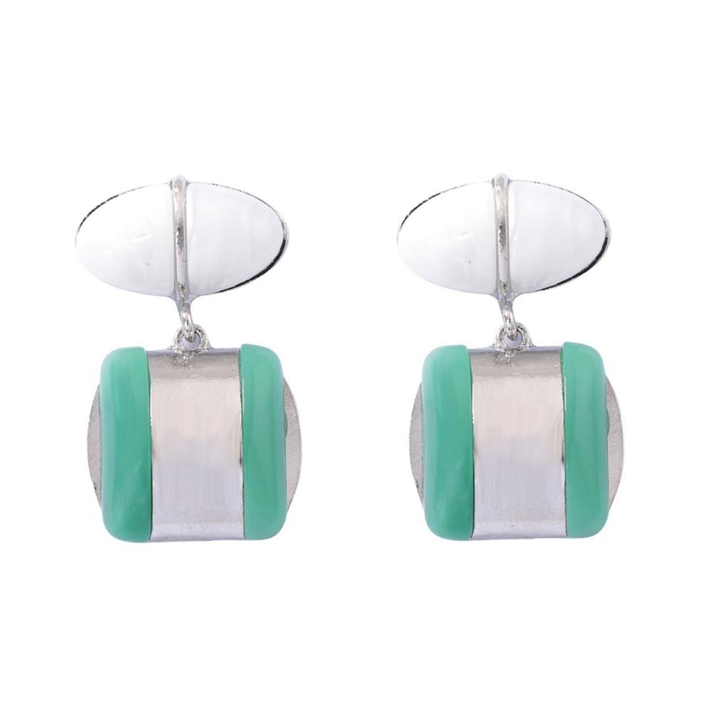 Charm Geometric Square Dangle Earrings Color-block Bohemian Dangle Earring  Beach