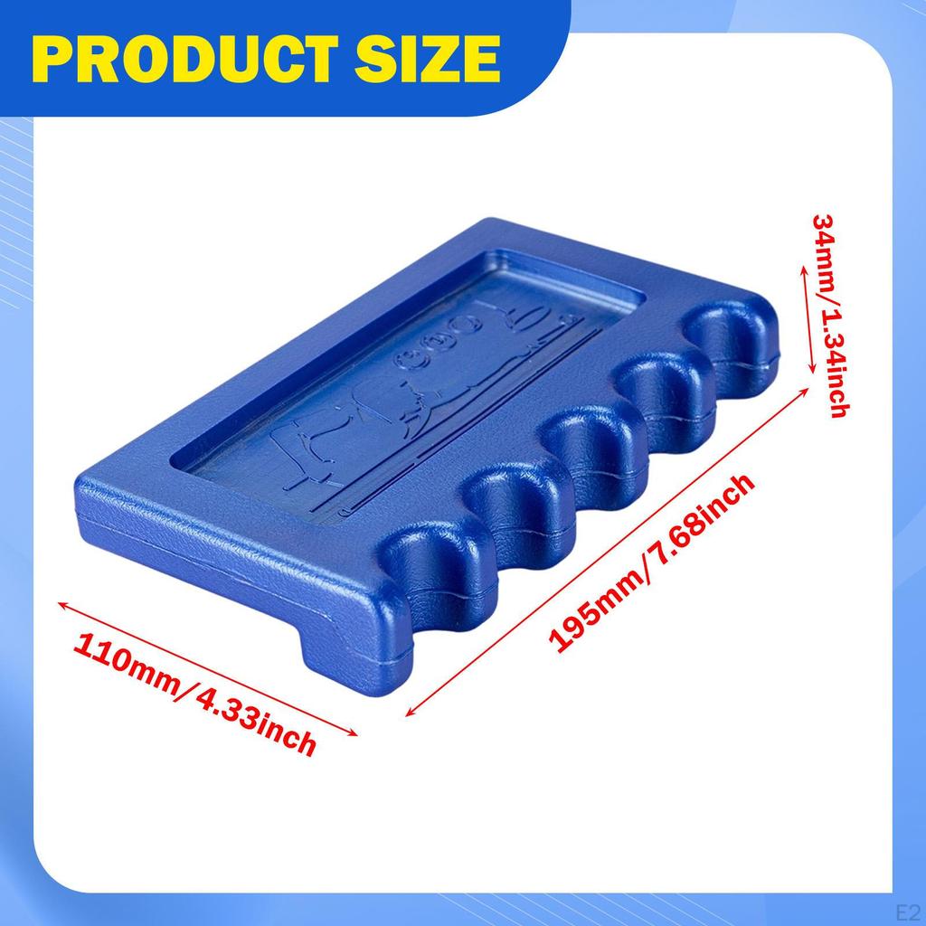 5 Löcher Pool Queue Halter Queues Klaue Billard Stock Ständer Ablage für Heim-Enthusiasten