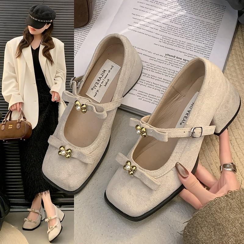 

2025 весна та літо нова мода універсальний інтернет-знаменитість вибух золоті квіткові намистини м яка підошва всеохоплюючі зручні збільшення зросту sho 40