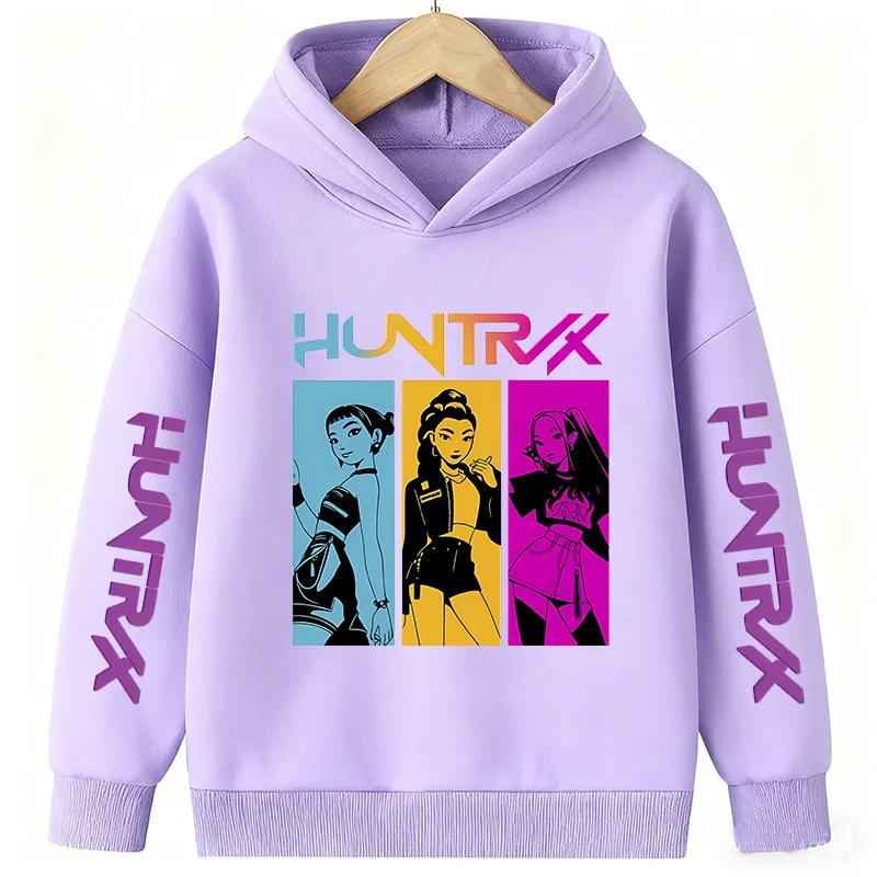 Hoodies Sweatshirts Girls Children's Cartoon Print Fashion Sweatshirt Cute Casual Comfortable Hoodie Girl Children