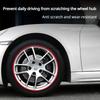 Universal Car 4pcs Vehicle Wheel Rims Edge Protector For Tesla Model 3 Y S X 2017-2026 Car Wheel Guard Rim Protecting Trim Ring