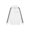 adidas Sudadera con capucha deportiva informal Neo con rayas laterales para hombre, color blanco H53023
