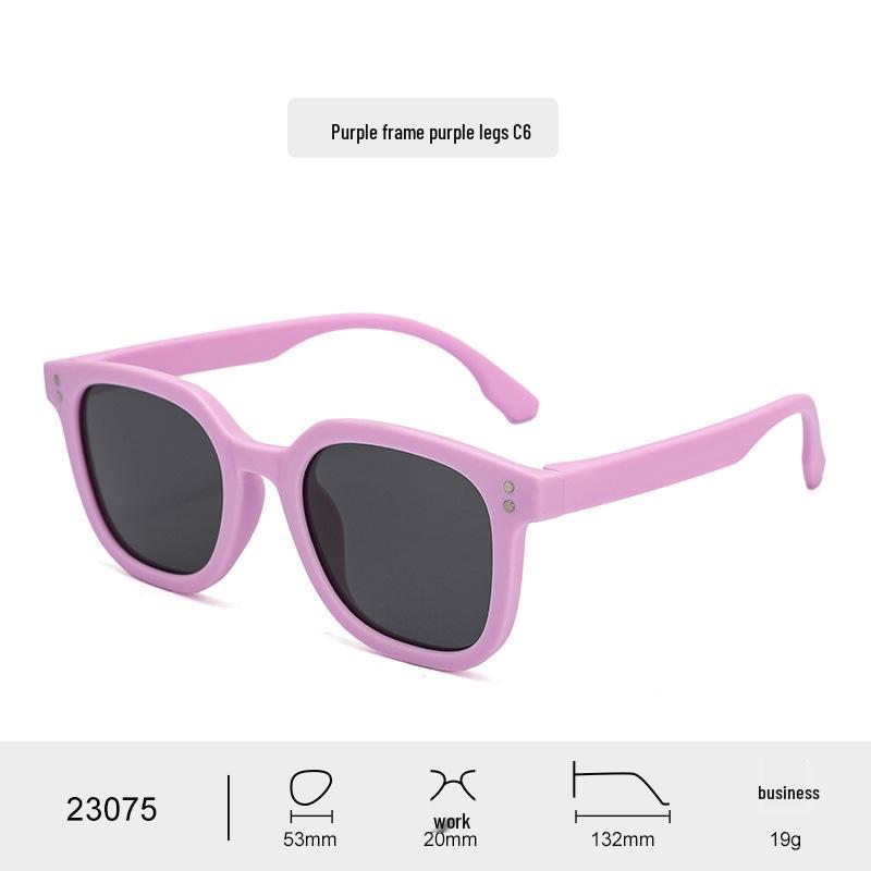 Children's Polarized UV Protection Sunglasses - Soft TPEE Rubber for Outdoor Travel Fashion