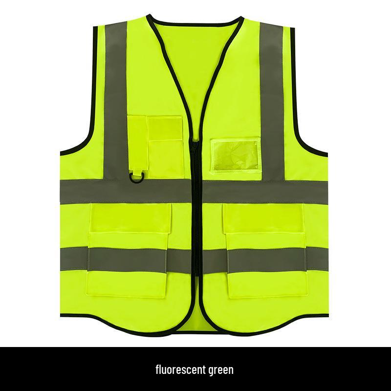 Rui Chuang Multi-Pocket Reflective Safety Vest for Construction and Transportation