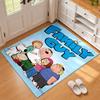 Family Guy Carpet Door Mat for Living Room or Bedroom Protective Mat Under Chair Office Decoration Christmas Gift Birthday Present