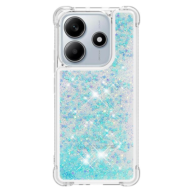 Custodie Note14 5G Custodia Sabbie Mobili per Redmi Note 14 5G Cover Morbida Liquida Bling per Custodia Telefono Xiaomi Redmi Note 14 5G Capa