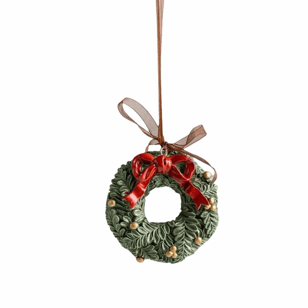Painted Christmas Tree Decoration Pendant DIY Christmas Hanging Ornament Xmas Party Supplies