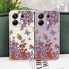 Nostalgic Flower Phone Case For Xiaomi Poco X7 X6 F6 M6 M5 M5S F5 X5 F4 X4 M4 F3 M3 X3 Pro 4G 5G GT Silicone Cover