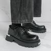 Men All Season Shoes Lace Up Leather Casual Comfortable Comfortable Wear For Daily Use Durable Material With Good Quality