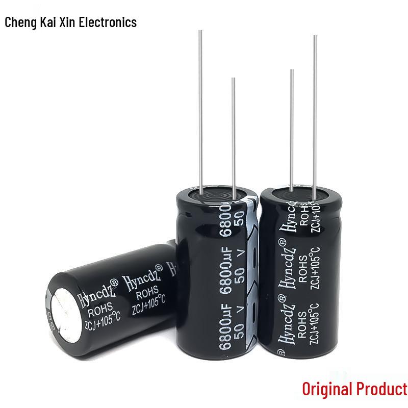 Original Genuine 50V 6800uF Aluminum Electrolytic Capacitor, 22x40, Large Stock