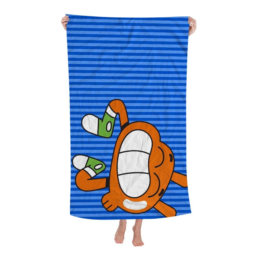 The-Amazing World G-Gumball Towel Microfiber Beach Towel Absorbent Quick Dry Soft Yoga Swimming Resort Mountain Climbing Towel