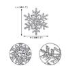 Brooch Pin Snowflake Design Brooch Pin Jewelry Gift for Girl Women