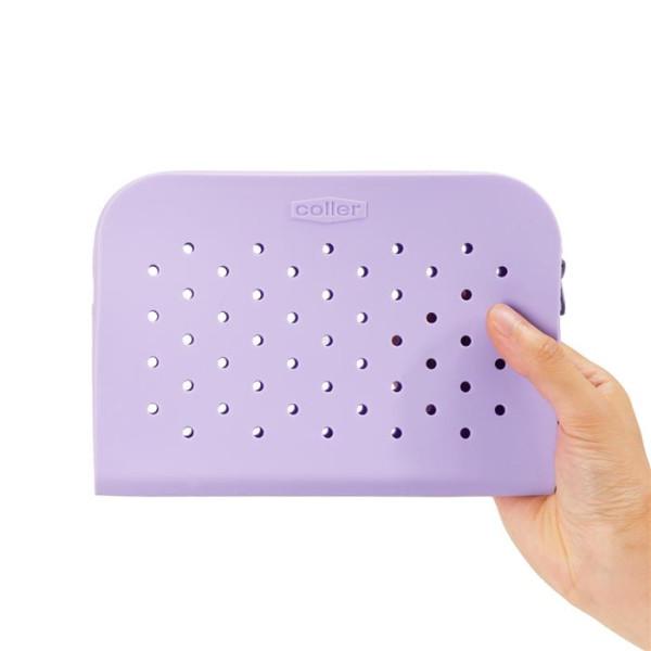 LINE FRIENDS Coles Soft Lilac Silicon Pouch