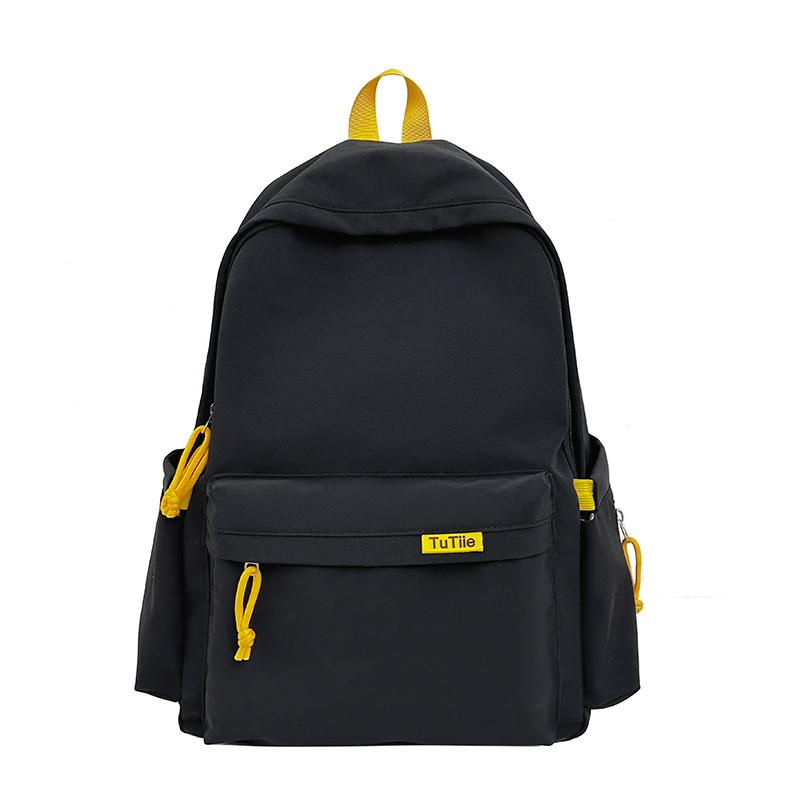 

Minimalist Solid Color Backpack for Women and Students Simple Design