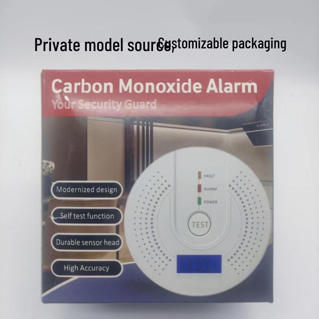 Carbon Monoxide Detector Alarm for Home Safety