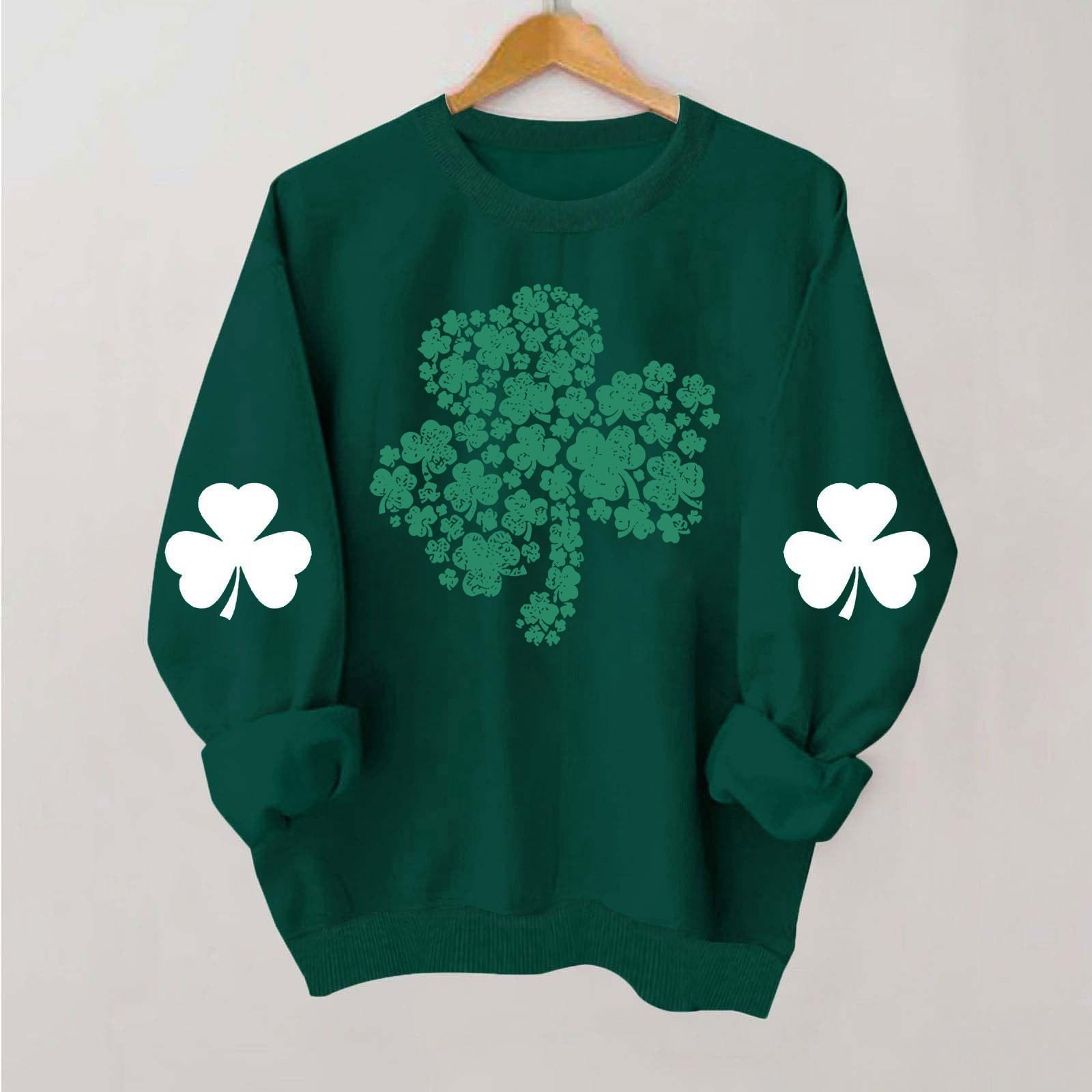 

Женская модная и повседневная одежда. Толстовка с капюшоном и принтом Патрика с круглым вырезом спереди и плечами XL