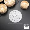 Disposable Non-Stick Steamer Mat for Mantou Baozi - Heat-Resistant Silicone Oil Baking Paper