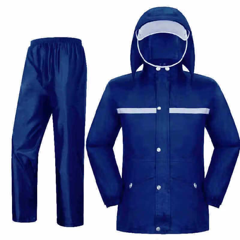 Heavy-Duty Reflective Rain Suit