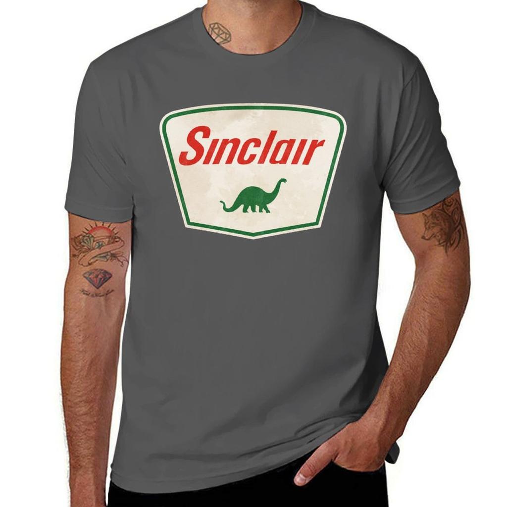 Sinclair oil vintage logo TShirt Lightweight Basic Short Sleeve Shirt