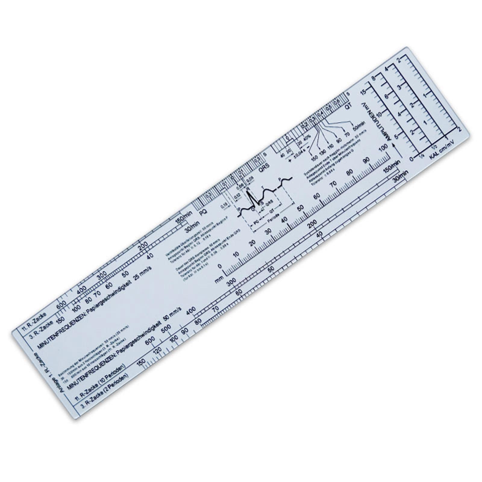 

Heart Rate Scale Ruler Interpretation Measurement Tool Caliper Reference Guide Heart Rate Ruler Card Evaluation Tool