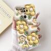 For Tecno Spark 6 Case New Fashion Tulip Flower Camera Lens Protective Cover Soft Matte Fundas For Tecno Spark 6 2020 KE7 Bumper