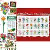 Flower Bouquet Christmas Countdown Advent Calendar Blind Box With Diy Fun For Holiday Decor