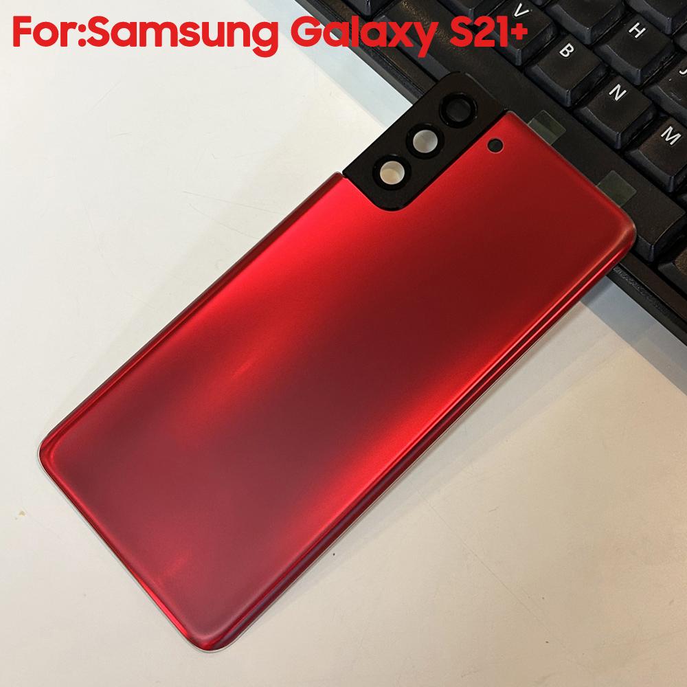 Back Cover Cases Battery Cover Housing For Samsung Galaxy S21 5G SM-G991B S21+ 5G S21 Plus SM-G996B/DS Back Rear Glass Case