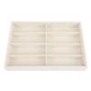 Custodia Display per Occhiali da Sole a 8 Scomparti Fodera Morbida Contenitore per Occhiali per Cassetti Vetrine