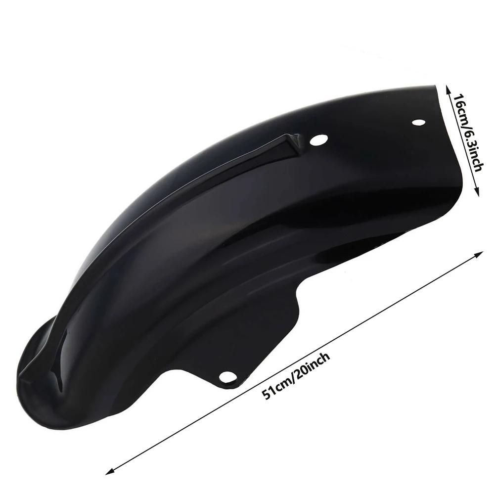 1pcs Black ABS Plastic Motorcycle Rear Fender Mudguard Protector Cover for Harley Davidson 883 XL1200 Bobber Race Racer 2025 New