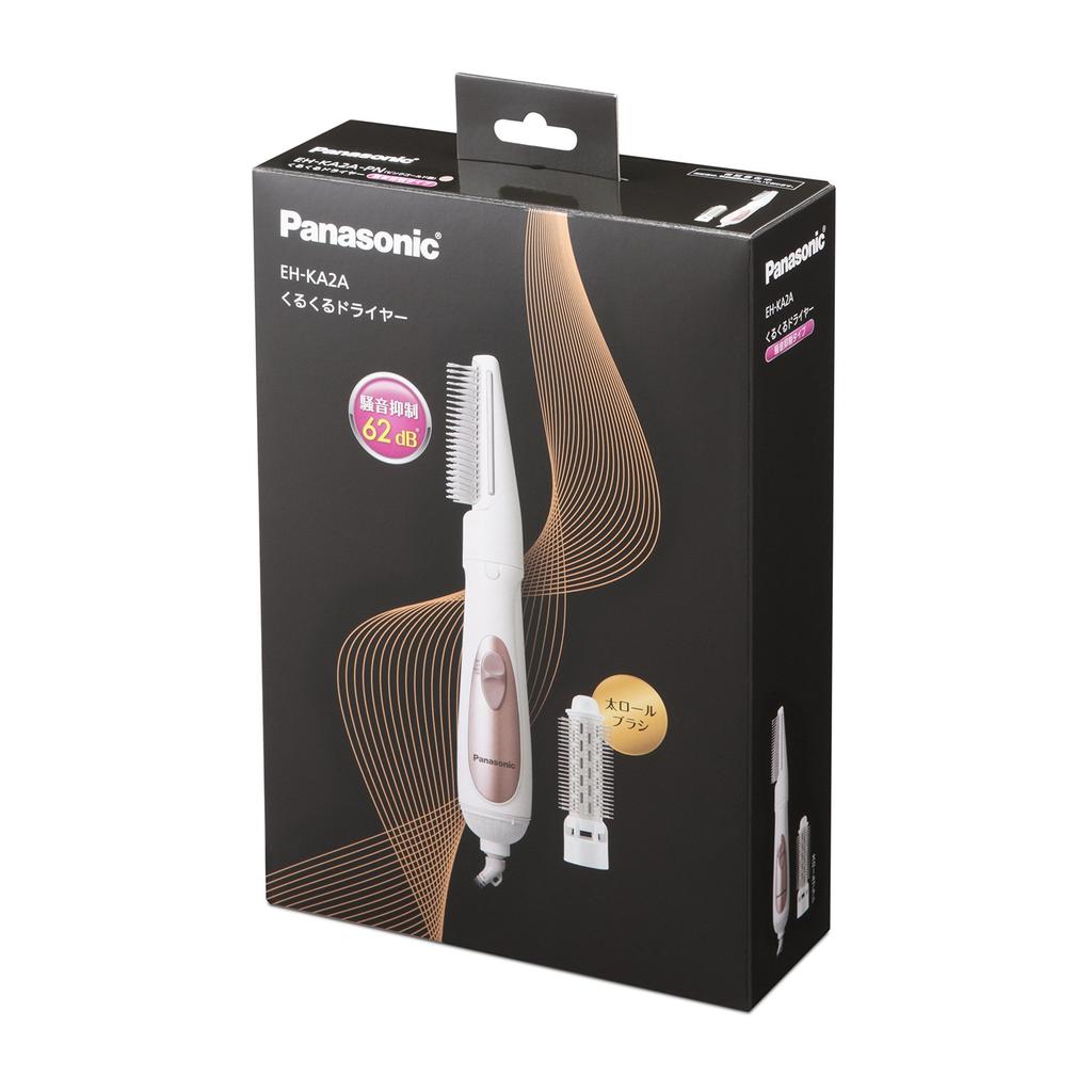 Panasonic Kuru Kuru Dryer Noise Suppression Type Pink Gold Tone EH-KA2A-PN