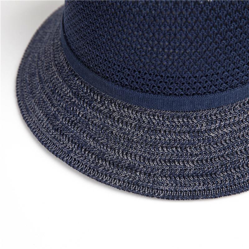 Spring and summer hats show the face, small visor, basin hat, women's sun protection and UV protection, thin cool hat, sun bucket hat
